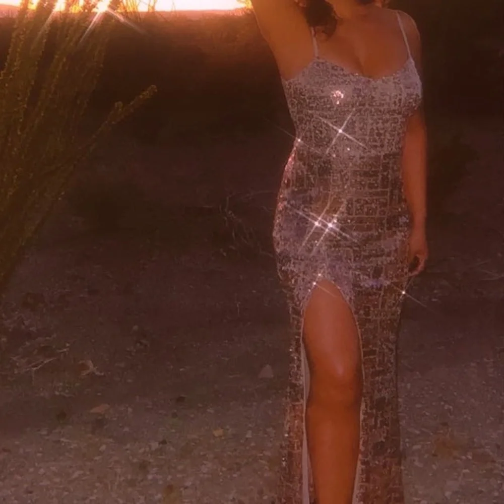 Dress the Population Giovanna Sequin‎ Formal Gown XL - Picture 4 of 4
